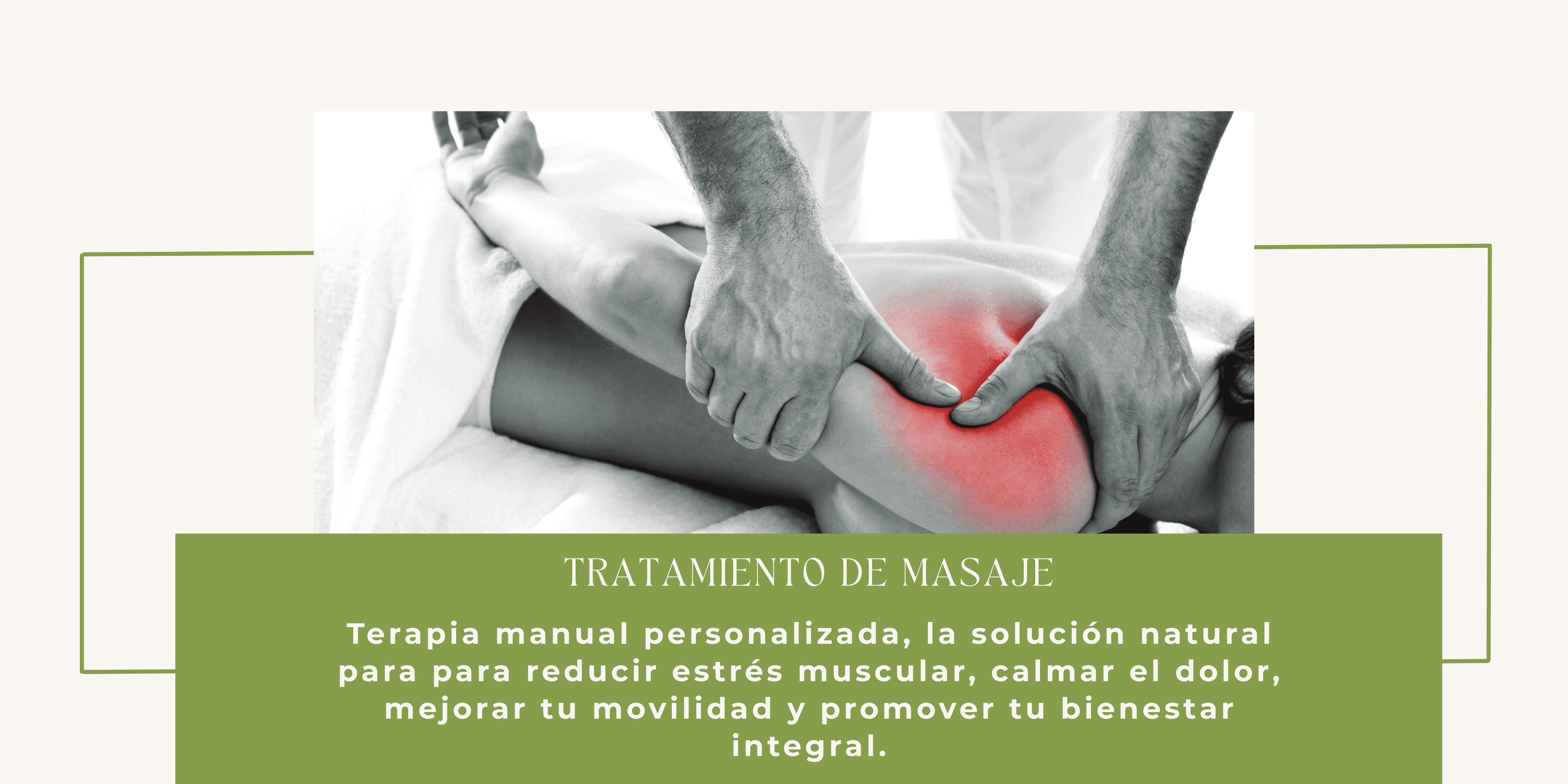 Terapia de Masaje